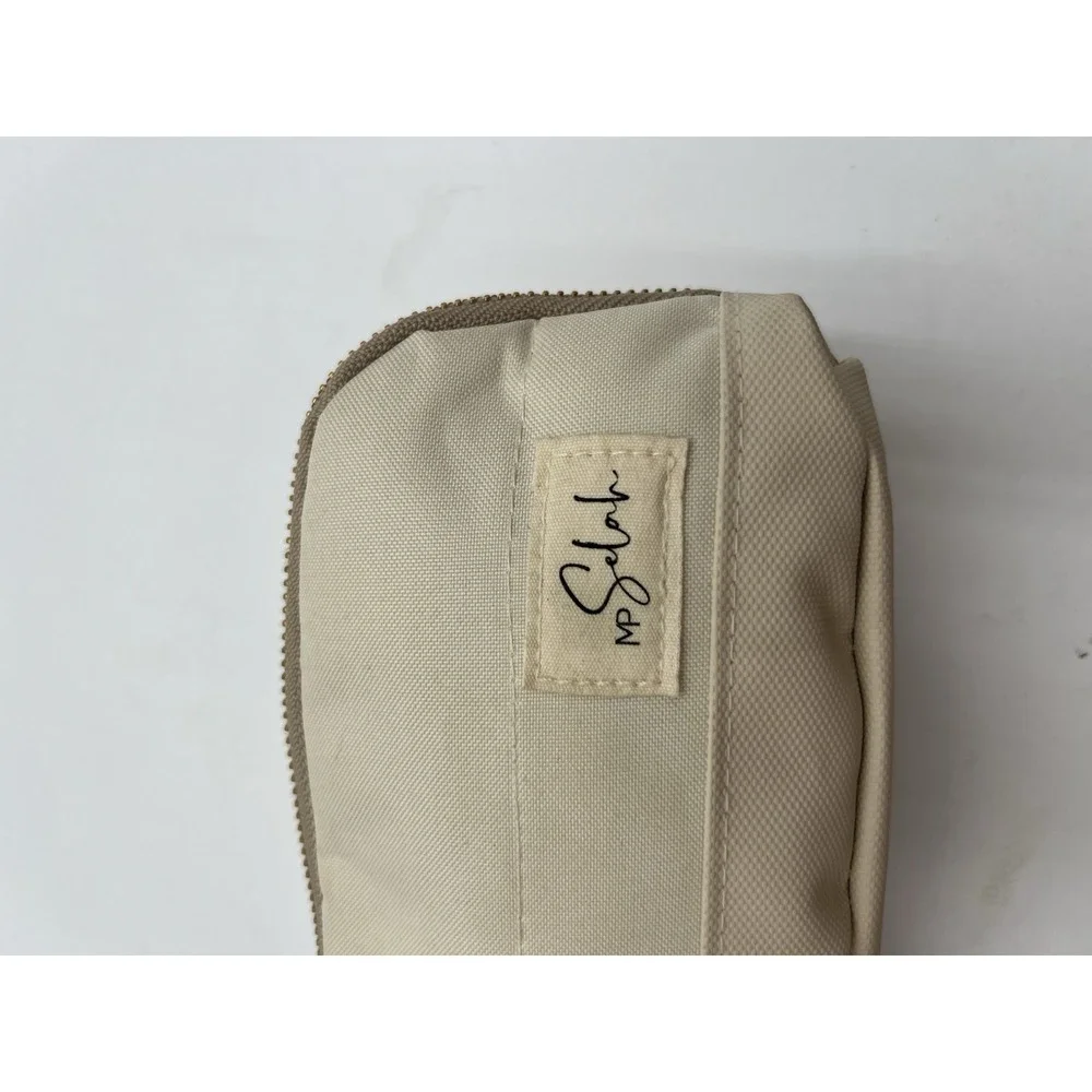 Mr. Pen Selah Pencil Case Cream Beige Zipper Pouch Organizer School Office